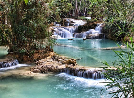Explore Northern Laos Tours: Luang Prabang-Luang Namtha-2Days Trekking+Home Stay- Houayxai-Pak Beng-Luang Prabang